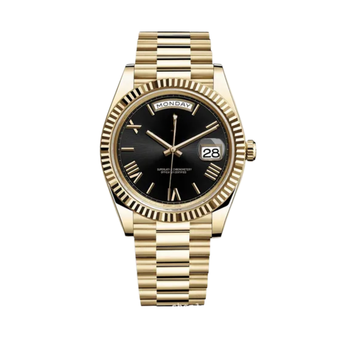 Executive Calendar 40 – Black Dial