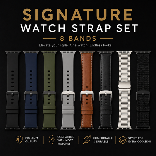Signature Watch Strap Set — 8 Bands