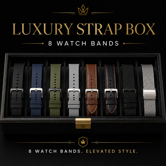 Luxury Strap Box — 8 Watch Bands