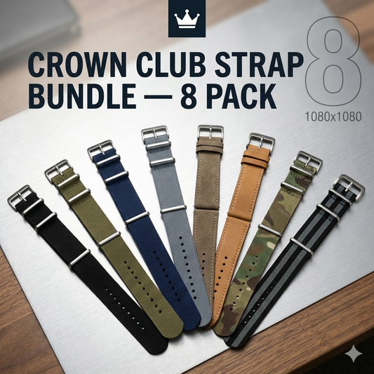 Crown Club Strap Bundle — 8 Pack